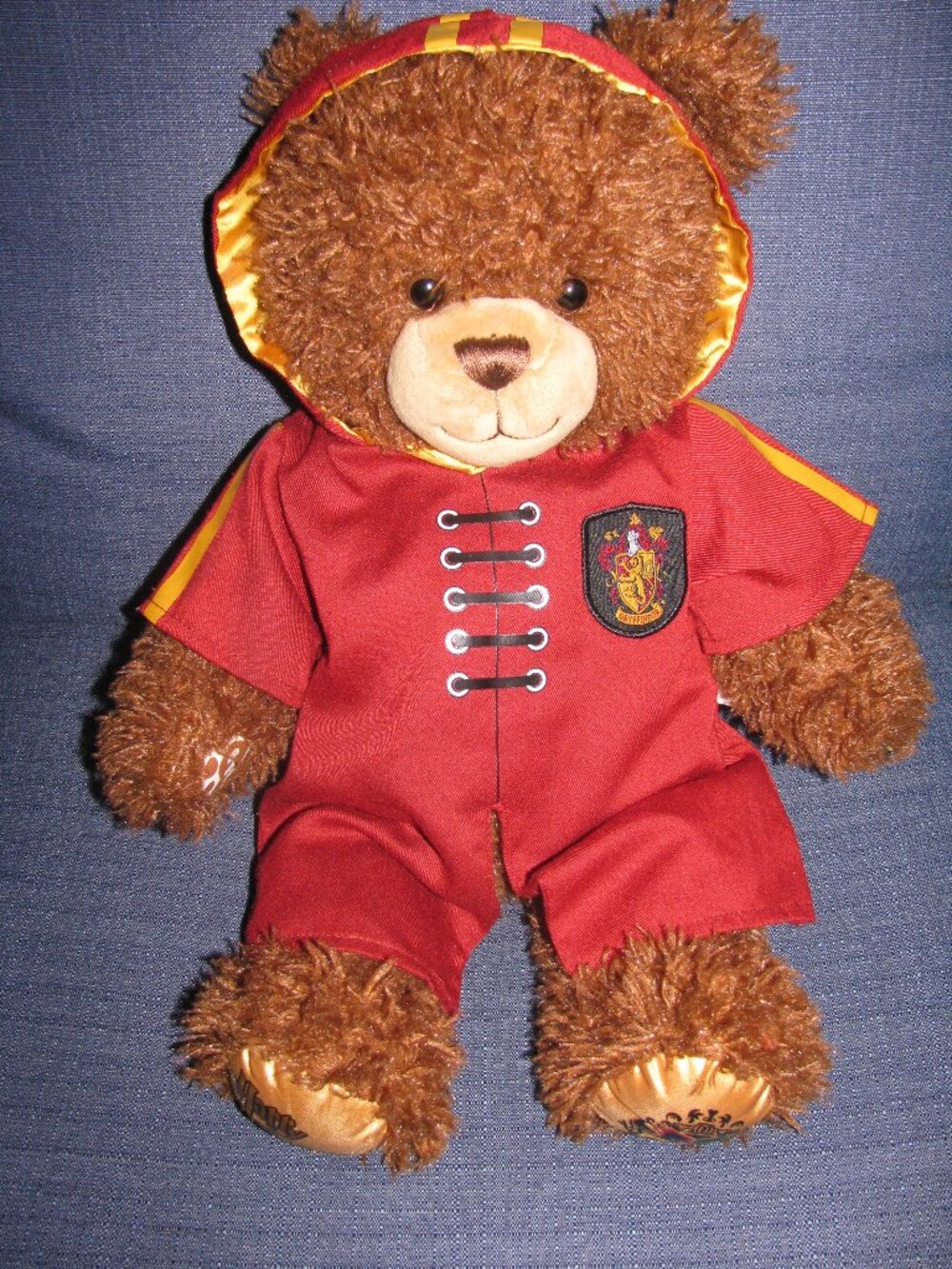 BAB Harry Potter Gryffindor Quidditch Bear in Outfit